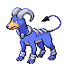 Imagen de Houndoom variocolor macho en Pokémon Platino