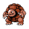 Imagen de Golem variocolor en Pokémon Plata