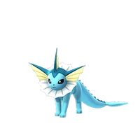 Imagen de Vaporeon en Pokémon: Let's Go, Pikachu! y Pokémon: Let's Go, Eevee!,