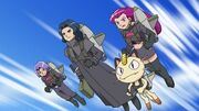 EP670 Equipo Rocket y Flint volando