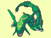 Dibujo de Rayquaza