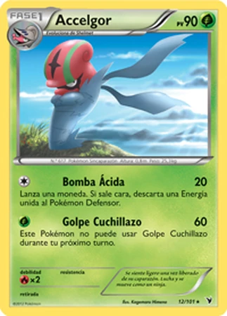 Accelgor (Nobles Victorias TCG) | Pokmon Wiki | Fandom