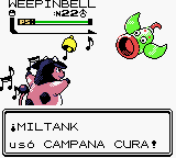 CampanaCuraOPC.png (3 kB) Miltank usando campana cura en la segunda generación.