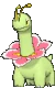 Imagen de Meganium hembra en Pokémon X, Pokémon Y, Pokémon Rubí Omega, Pokémon Zafiro Alfa, Pokémon Sol y Pokémon Luna