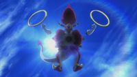 Hoopa en su forma desatada.