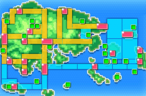 Mapa de Hoenn en ROZA.