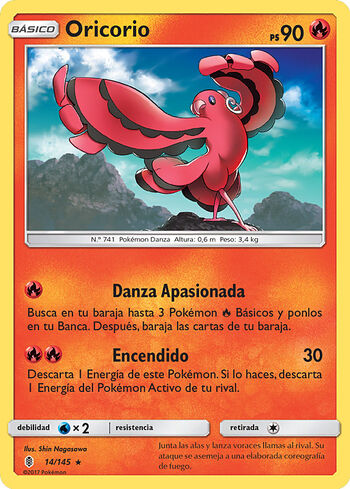 Carta de Oricorio