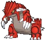 Imagen de Groudon en Pokémon X, Pokémon Y, Pokémon Rubí Omega, Pokémon Zafiro Alfa, Pokémon Sol y Pokémon Luna