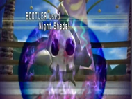 Duskull usando tinieblas en Pokémon Battle Revolution, lanza el ataque...