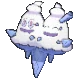 Imagen de Vanilluxe variocolor en Pokémon X, Pokémon Y, Pokémon Rubí Omega, Pokémon Zafiro Alfa, Pokémon Sol y Pokémon Luna