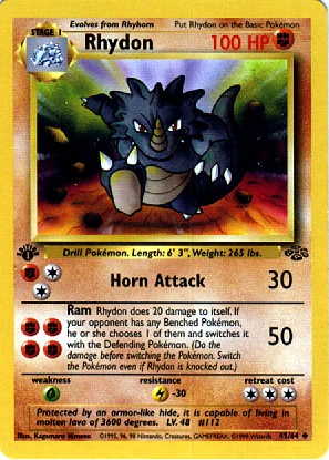 Rhydon (Jungla TCG) | Pokémon Wiki | Fandom