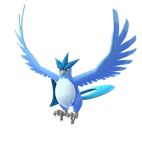 Imagen de Articuno en Pokémon: Let's Go, Pikachu! y Pokémon: Let's Go, Eevee!, 