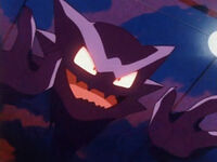 Haunter de Morti usando hipnosis.