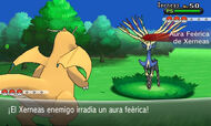 Xerneas activando su habilidad.