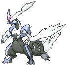 Imagen de Kyurem blanco en Pokémon X y Pokémon Y