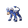 Imagen de Houndoom variocolor en Pokémon Esmeralda