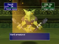 Alakazam usando reflejo en Pokémon Stadium.