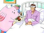 EP463 Chansey asistiendo a Giovanni