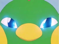 Natu usando visión del futuro