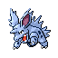 Imagen de Nidorino variocolor en Pokémon Rubí y Zafiro
