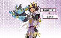 Ginchiyo y su Luxio.