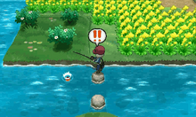 Pescando en Pokémon X y Pokémon Y