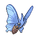 Imagen de Venomoth variocolor macho o hembra en Pokémon Platino