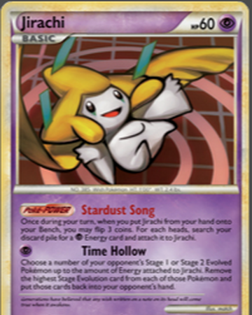 Jirachi Call Of Legends Tcg Wikidex Fandom