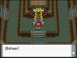 Giratina en la Cueva Retorno