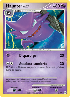 Pokémon de tipo siniestro y psíquico inspirado en una vela, Cart 