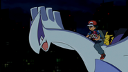 P18 Ash sobre Lugia