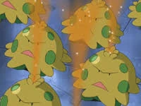 Shroomish usando paralizador.