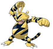 Evoluciona a: * Electabuzz → Electivire
