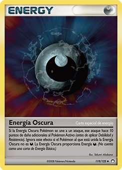 Símbolos de los 18 diferentes tipos de energías para los Pokémon en el TCG