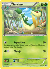 Carta Pokemon Tipo Planta