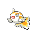 Imagen de Goldeen variocolor hembra en Pokémon Diamante y Perla