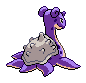 Imagen posterior de Lapras variocolor macho o hembra en la quinta generación
