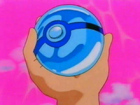 Poké Ball de cristal.