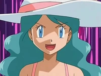 Damisela Kylie en el anime.