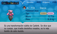 Imagen de la Pokédex publicada originalmente en la web oficial.