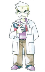 Profesor Oak artwork primera generación