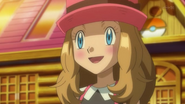 EP811 Serena sonrojada por Ash