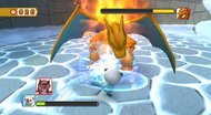 Oshawott vs Charizard.