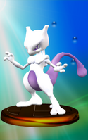 Trofeo de Mewtwo en Melee