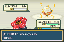 Electrode usando chispa en la tercera generación.