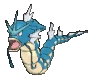 Imagen de Gyarados macho en Pokémon X, Pokémon Y, Pokémon Rubí Omega, Pokémon Zafiro Alfa, Pokémon Sol y Pokémon Luna