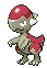 Imagen de Cranidos variocolor macho o hembra en Pokémon Negro y Blanco
