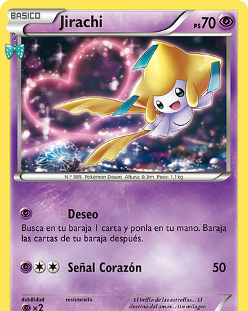Jirachi Generaciones Tcg Wikidex Fandom