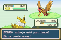 Pokémon paralizado RFVH.png (8 kB) Un Fearow paralizado en la tercera generación.