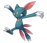 Evoluciona a: * Sneasel → Weavile